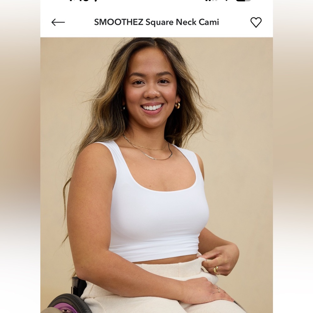 AERIE SMOOTHEZ SQUARE NECK CAMI